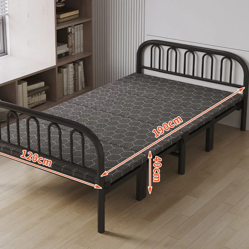 Minimalism Floor Bed Frames Single Space Saving Modern Accent Advanced Sense Bed Lazy People Cama Elástica Postmodern Furniture