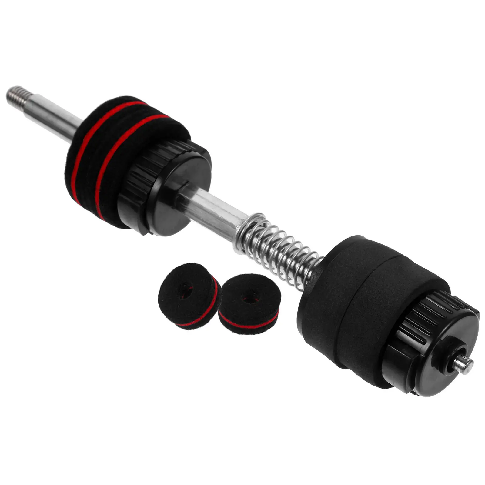 1Set Cymbal Quick Release Stacker Nut High Grade Alloy Drum Fixing Nut Easy Installation Double Layer Design Cymbal Assembly