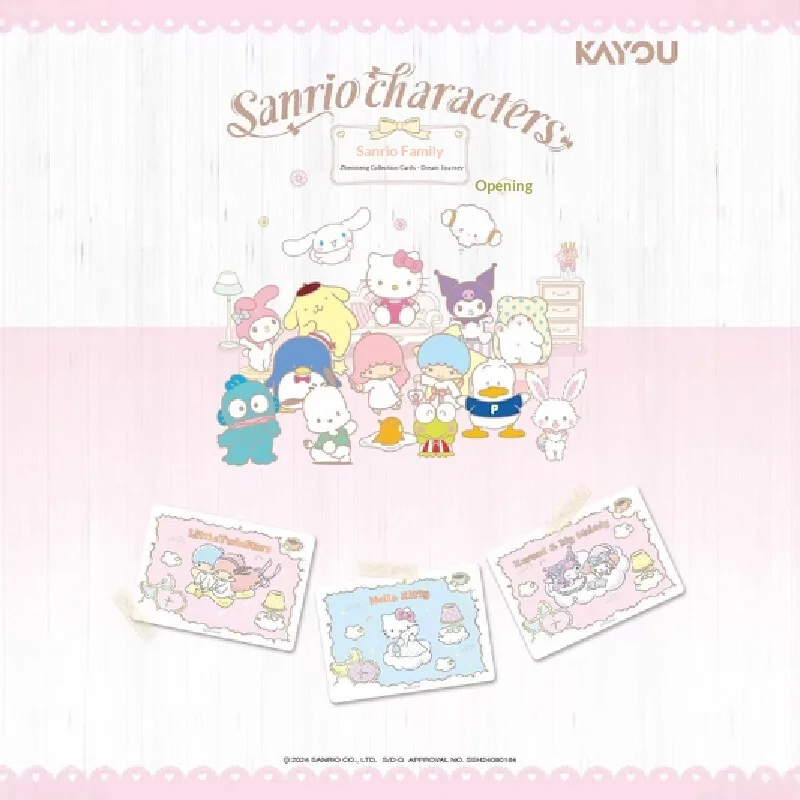 Sanrio Kartenspiel-Sammlung CaoYi Premium Dream Rare Card Pack Full Box Animation Themed Sammelkarten Spielzeug & Hobbys