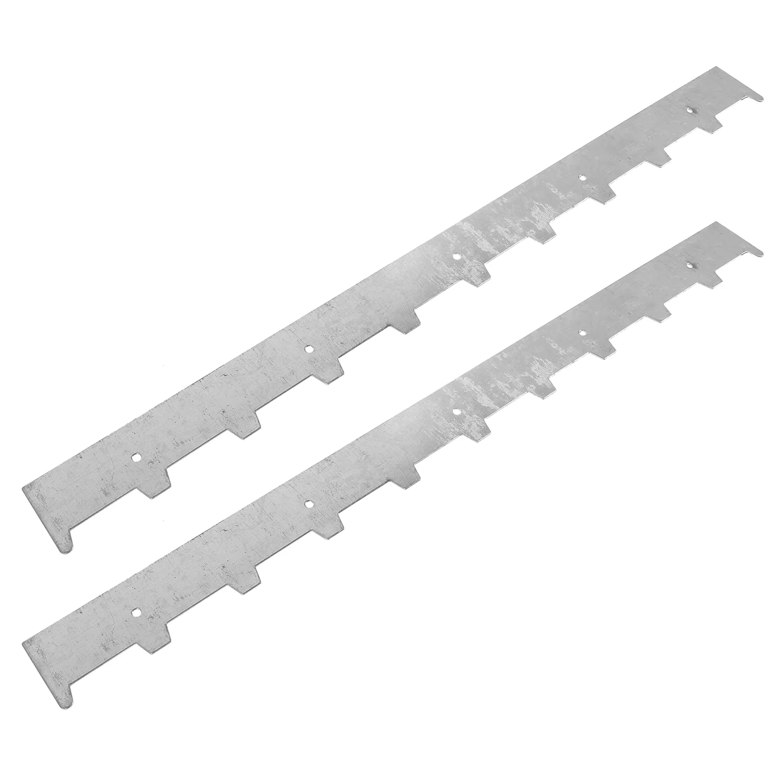 2 Pcs Nest Frame Card Strip Tool Galvanized Iron Spacer for Beehive Honeycomb Strips