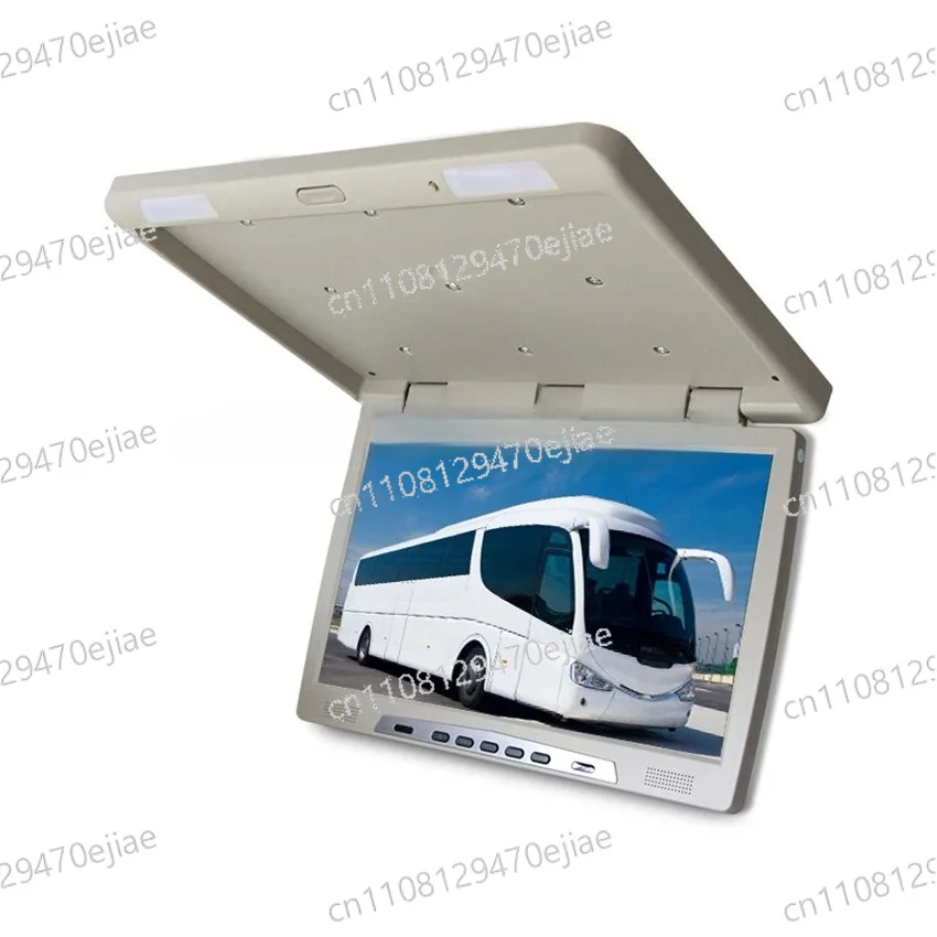 22 Inch Car TV High-definition Large Screen Android Ceiling Display Bus RV Modification 12V-24V Remote Control