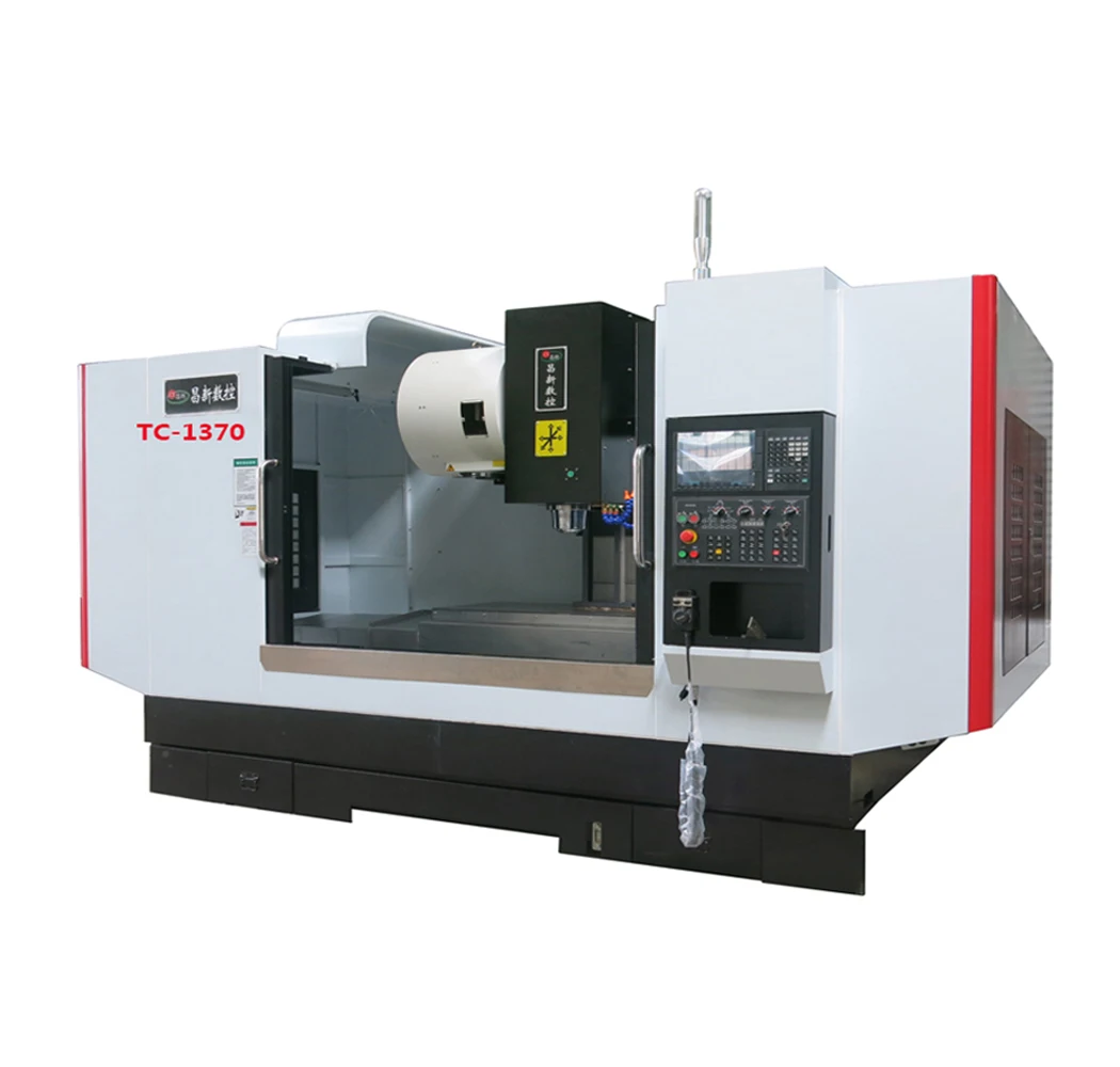 VMC Center Vertical CNC Milling Hine For Metal Tc-1370M FANUC System