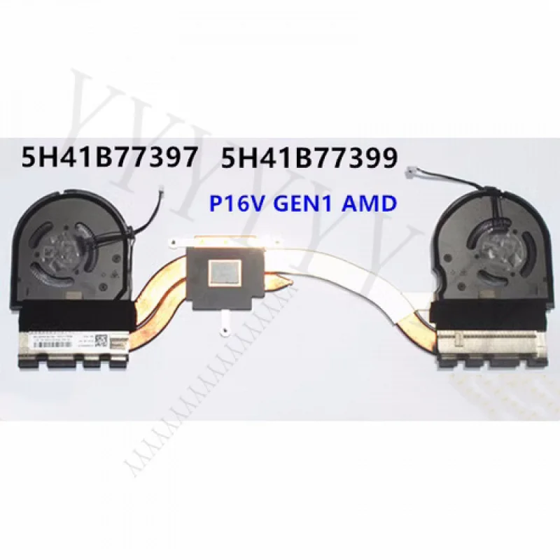 

Q+ Original for LENOVO ThinkPad P16V GEN1 AMD COOLING FAN HEATSINK 5H41B77399