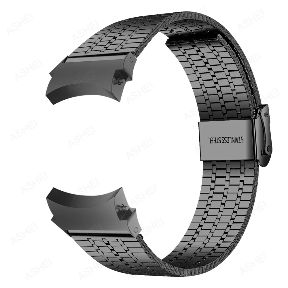 

20 мм Galaxy watch 4 6 классический ремешок 46 мм 47 мм 42 43 для Samsung Galaxy Watch 7 4 5 ремешок 44 мм 40 мм 5 pro 45 мм без зазоров Сталь correa
