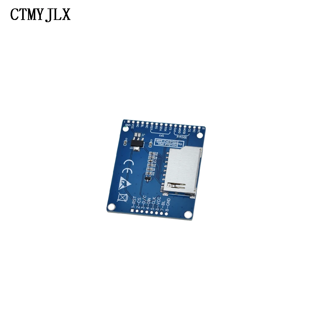 1.8 Inch Serial SPI TFT LCD Display Module PCB Adapter IC 128x160 Dot Matrix 3.3V 5V IO Inerface Cmmpatible LCD1602 For Arduino