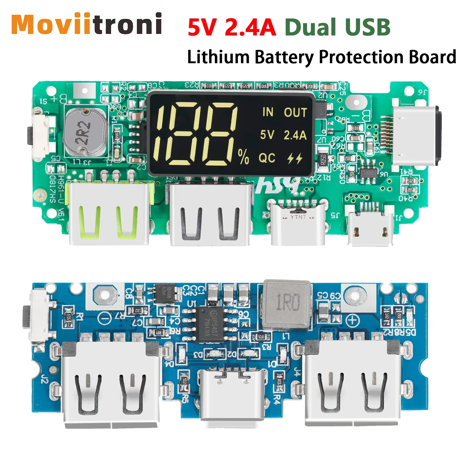 Led Dual Usb 5V 2.4… - image