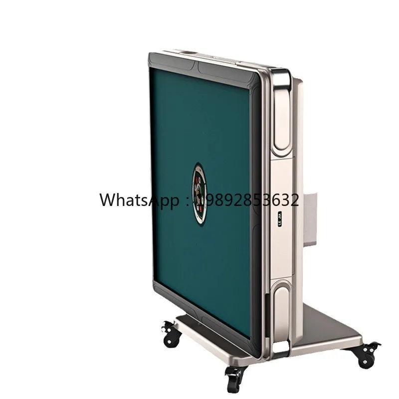 Fully Automatic Mahjong Machine Home Dining Table Dual-use Four-player Foldable Roller Coaster Silent Mahjong Table