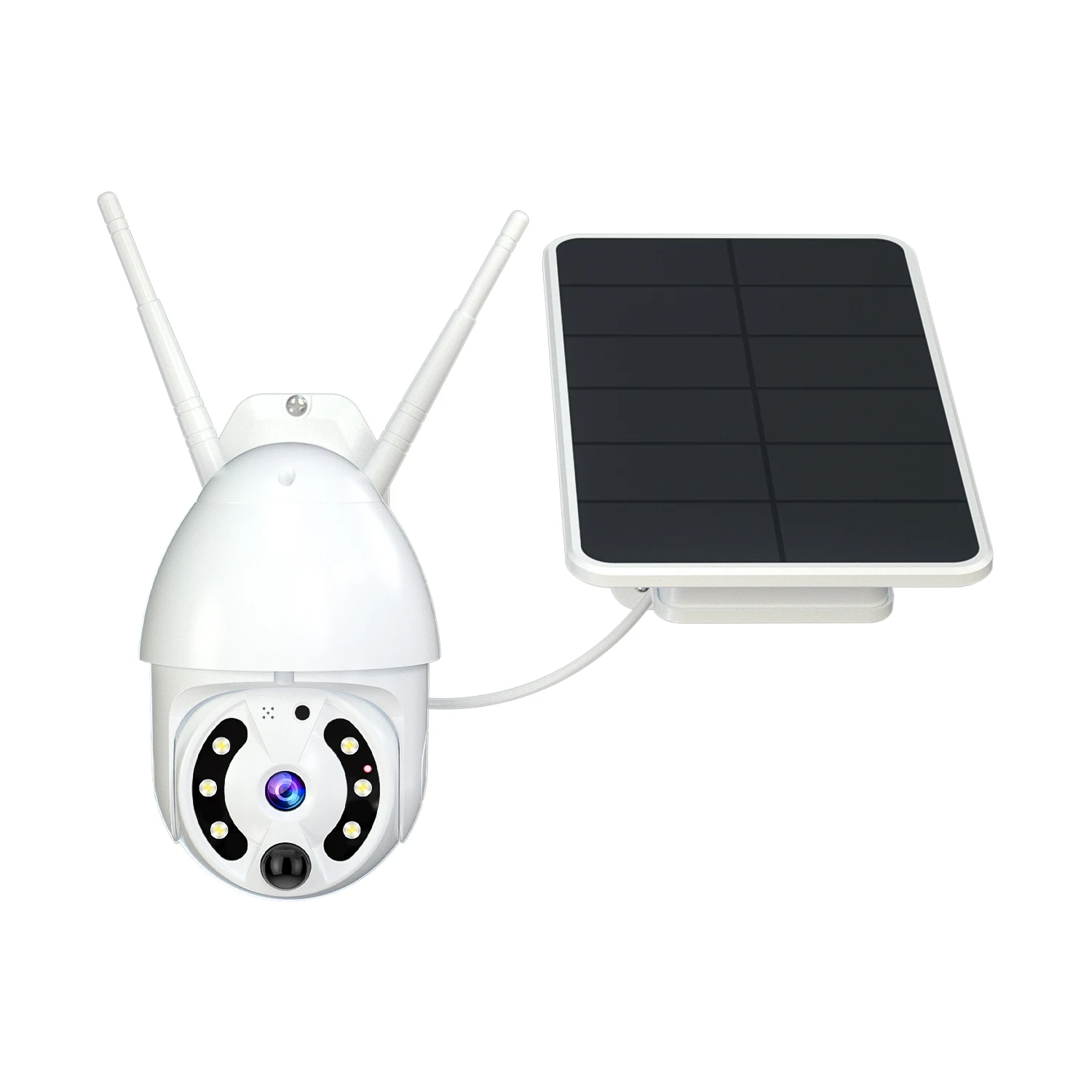 

Tuya smart/ Smart life App solar camera for outdoor wifi PTZ cctv camera low powered consumption battery camera system