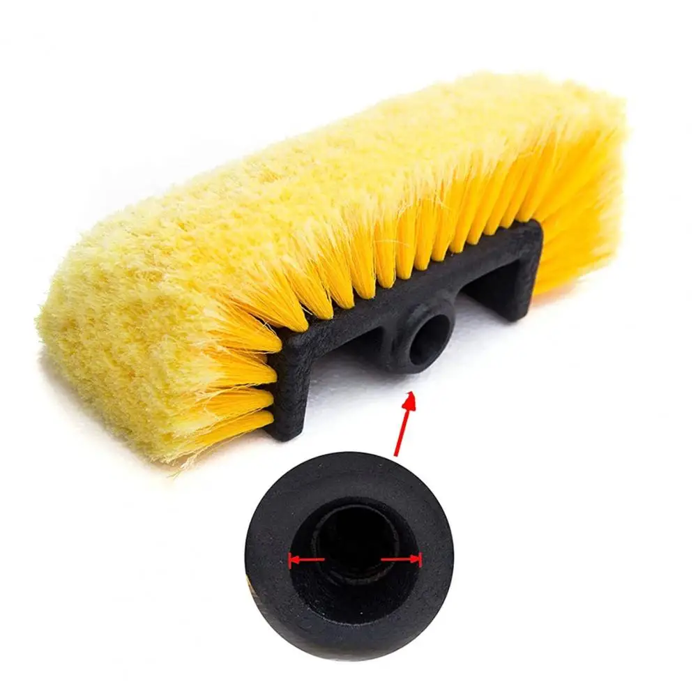 

Vehicle Detailing Brush Scratch-free Car Wash Brush Soft Bristle Car Brush with Detachable Handle On/off Switch for Car