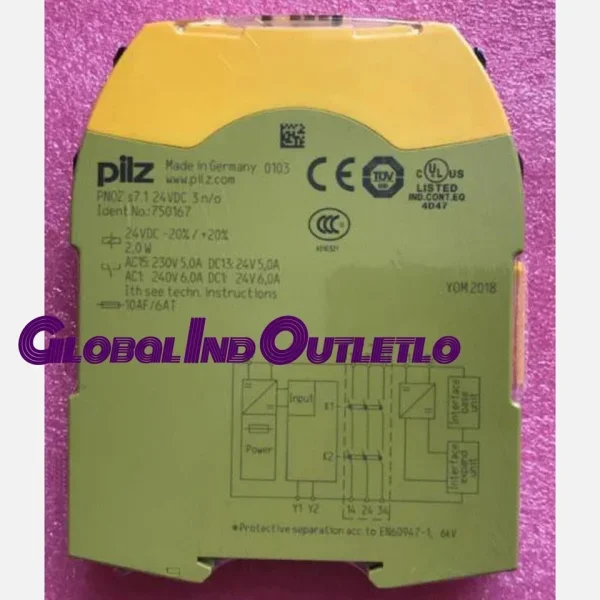 

Safety Relay S71 24vdc 3n/o 750167 Brand New Original Spot Plc