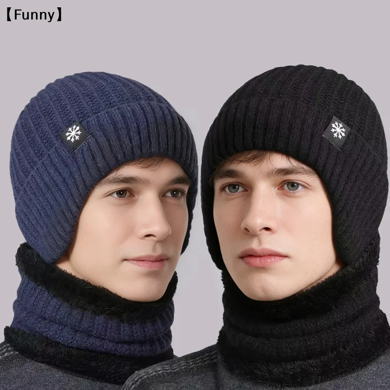 〔Funny〕Fashionable Winter Knitted Hat Unisex Casual Multicolor Winter Headwear Suitable For Daily Wear