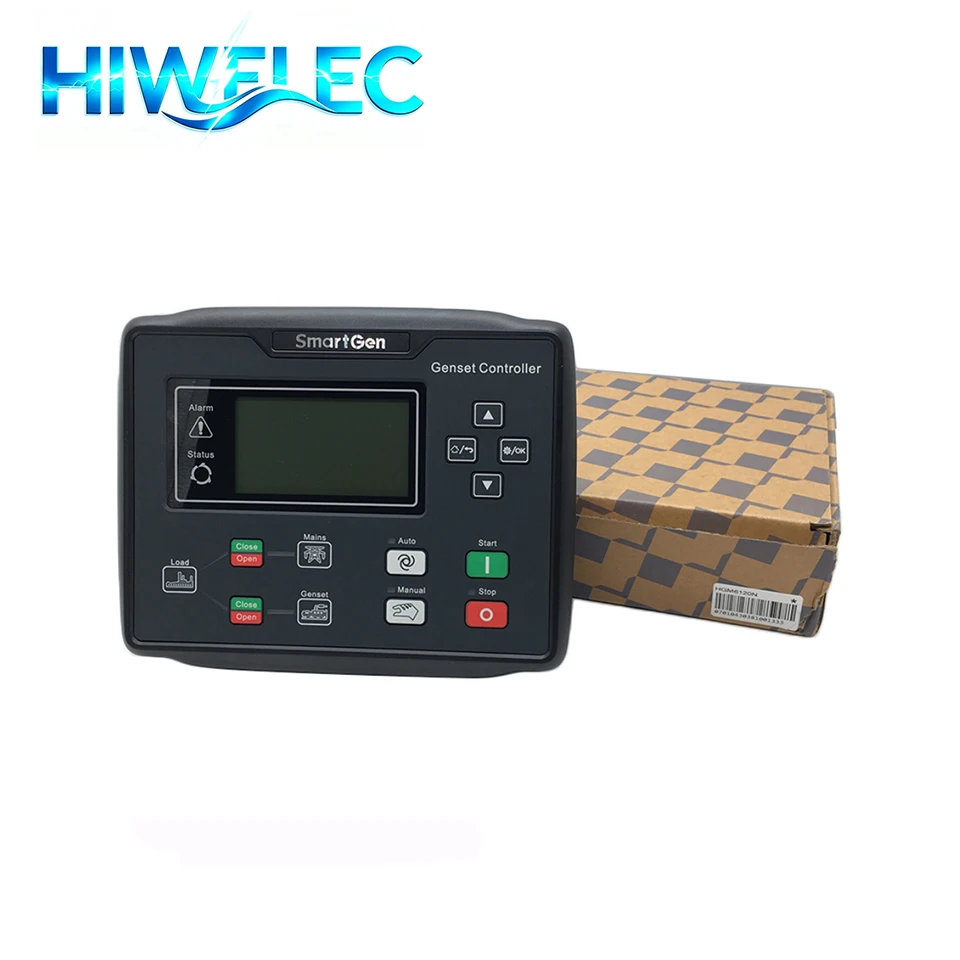 SmartGen HGM6120N Electric Auto Start Stop Control Panel HGM6110N LCD Display Generator Controller Module Genset Part
