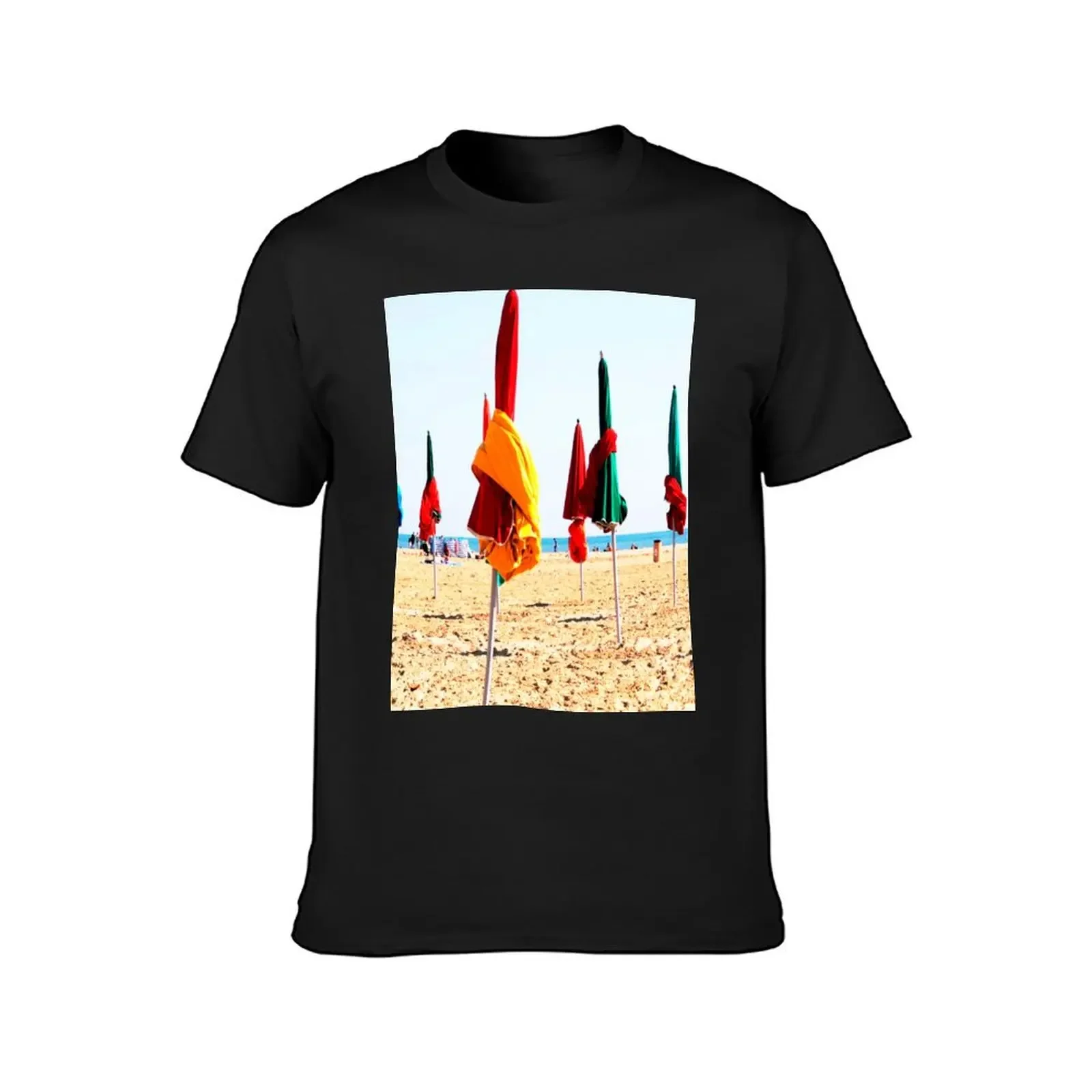 deauville trouville plage T-Shirt for a boy kawaii clothes clothing for men