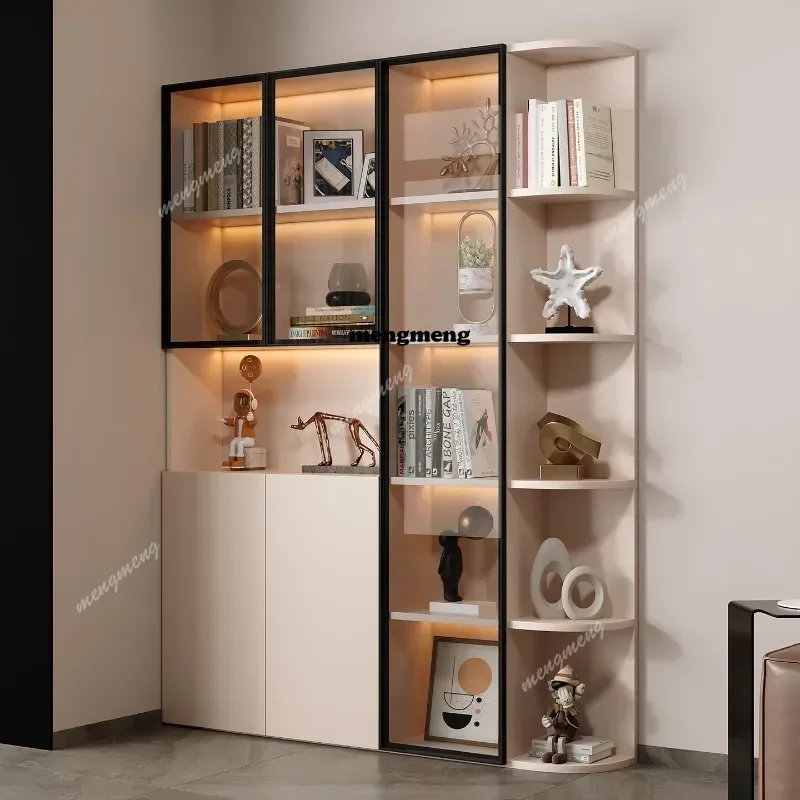 Living room integrated wine cabinet storage corner display cabinet storage storage cabinet