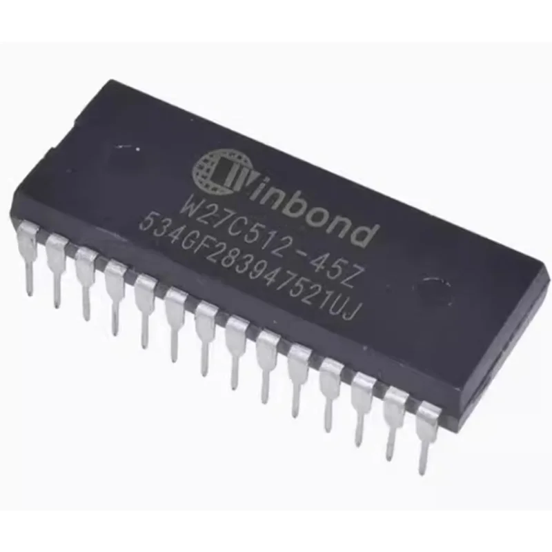 

5 Brand New Original W27C512-45Z Packaged in Dip-28 Programmable Read-Only Memory Chip Ics