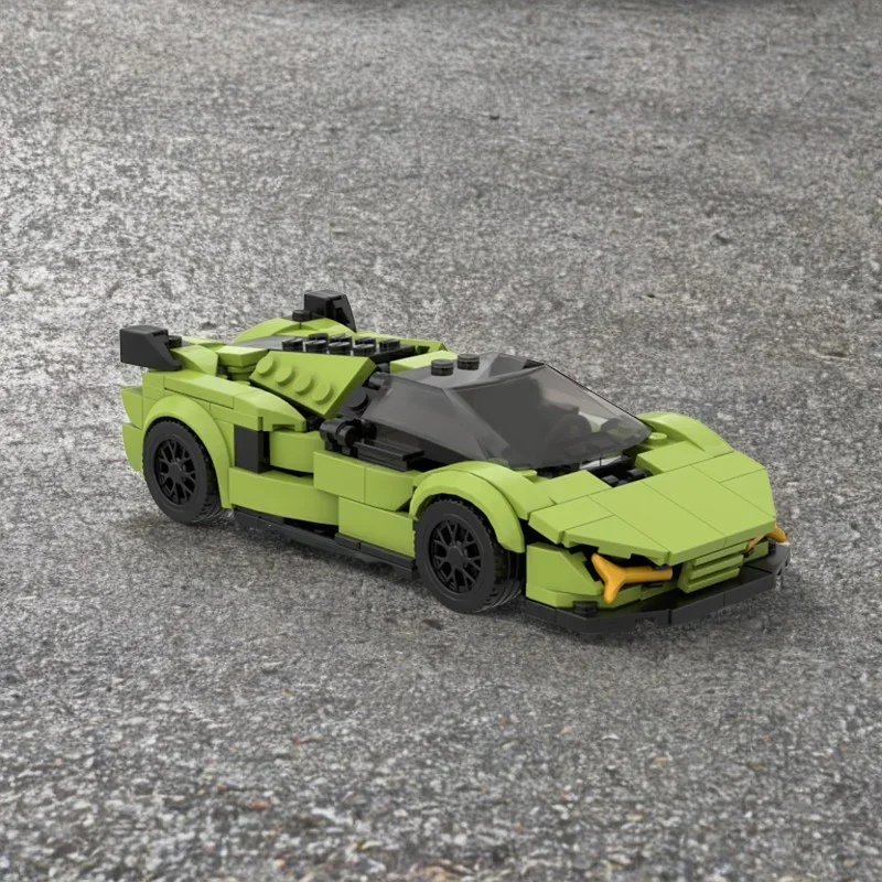 

301 шт. Lamborghinitys Sian строительные блоки MOC креативные DIY развивающие игрушки для детей подарок на день рождения, Рождество, строительные блоки