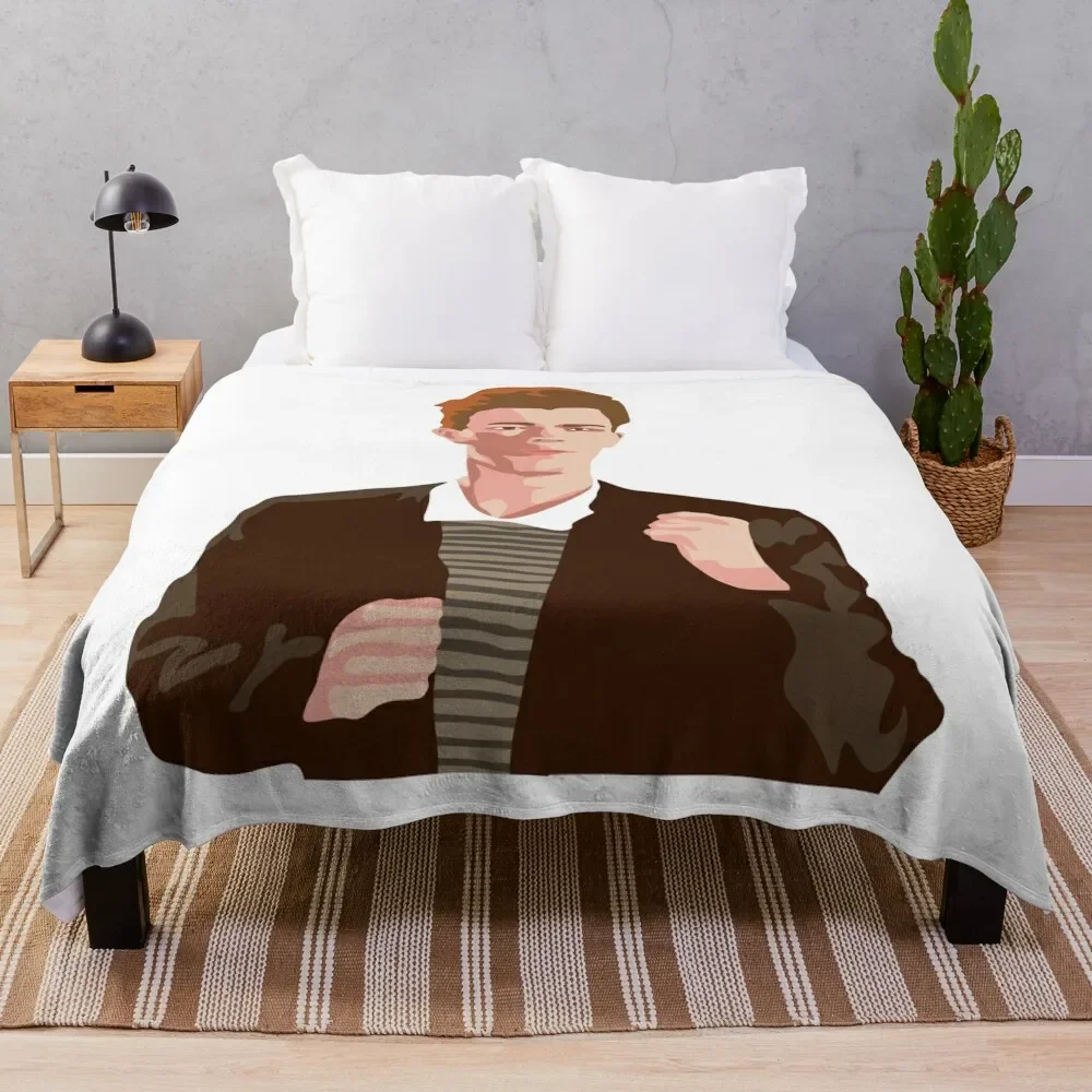 

Rick Roll Throw Blanket Fuzzy Plush Throw Blanket for Sofa Chair