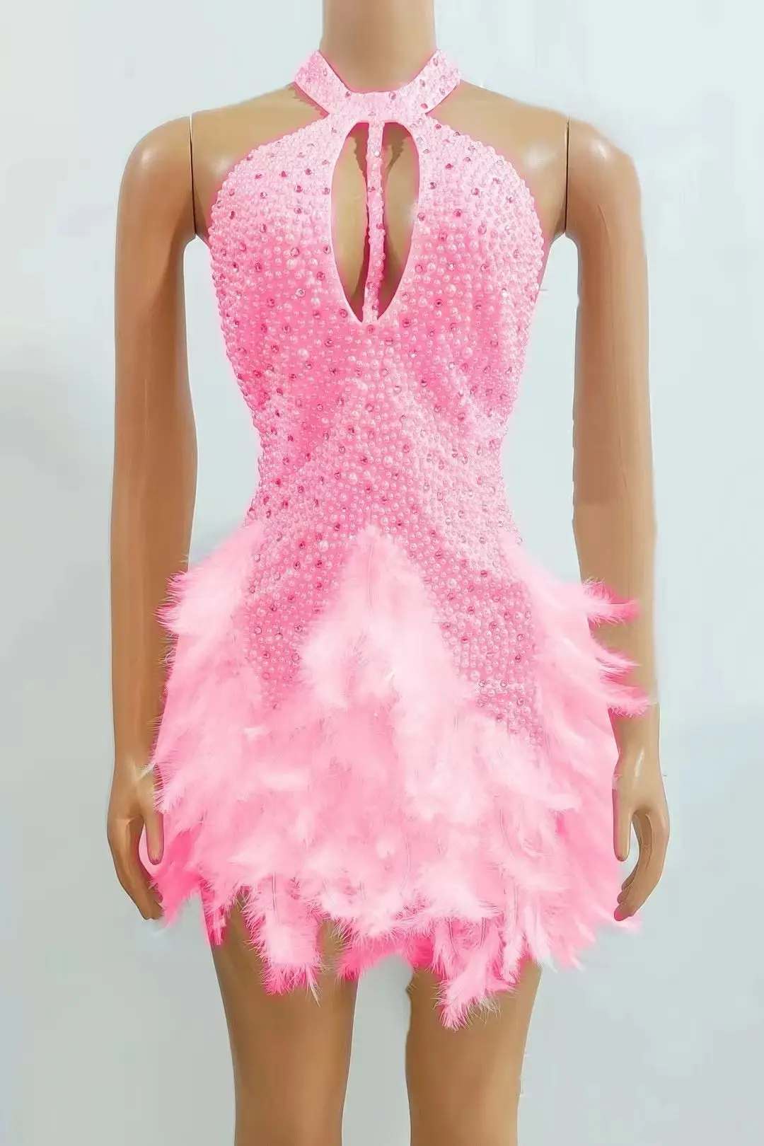 زي أداء مثير للملهى الليلي DJ Singer Stage GOGO Hostess مرحلة الأداء الترتر الزي أداء الإناث Y021