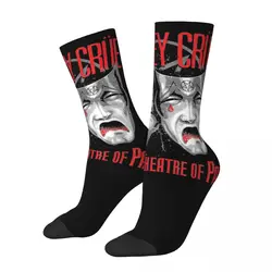 Theatre Of Pain Motley Crues Rock Band Gift Dress Socks Accessories for Unisex Cozy Printing Socks