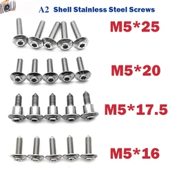 M5 Fairing Stainless Steel Screws For R1300GS R1250GS R1200GS F900GS S1000RR F900XR C600 C650GT F750GS F850GS RNINET K1600GTL