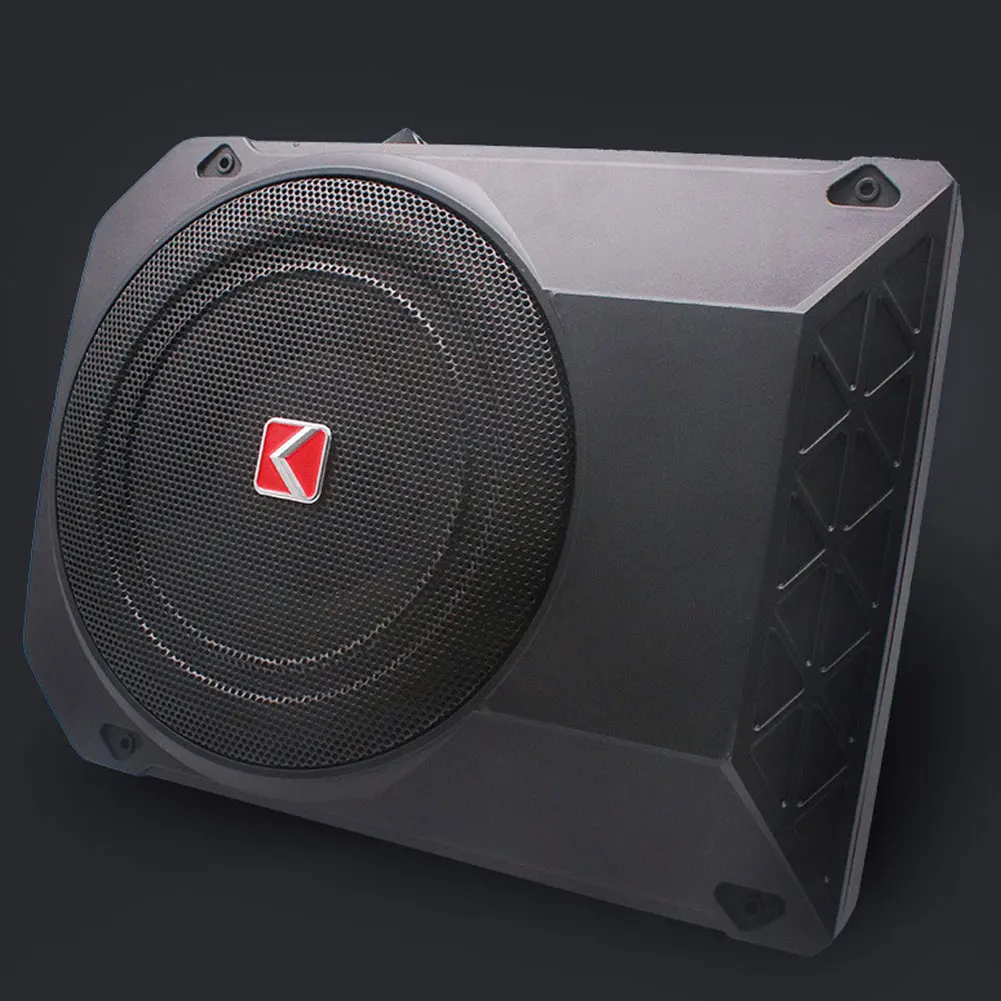 

10 Inch Car Audio High-power 20Hz~150Hz Frequency Ultra Slim Compact Active Subwoofer System Horn 12V Universal