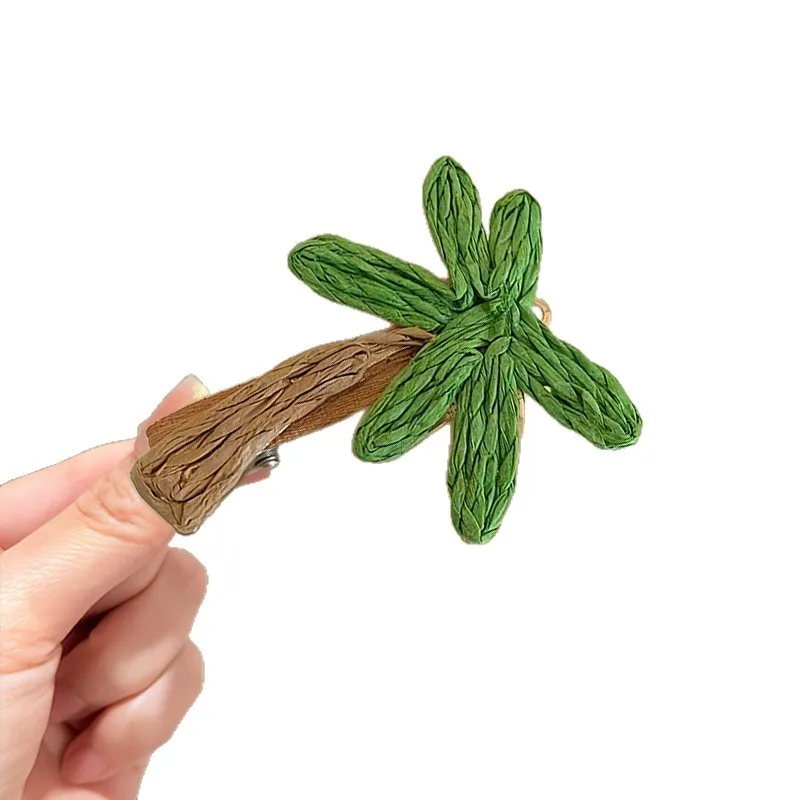 Летняя соломенная заколка для волос с кокосовыми ромашками, женский цветок, боковая челка для волос, диск для волос Bb Летняя соломенная заколка для волос с кокосовыми ромашками, женский цветок, боковая челка для волос, диск для волос Bb