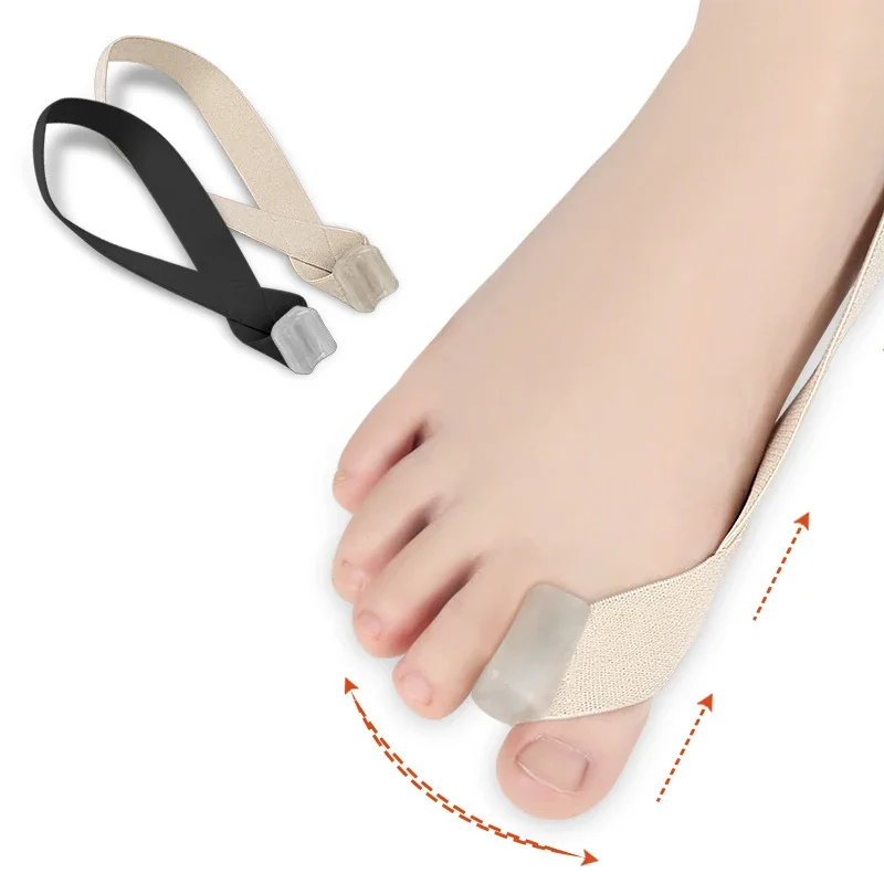 Alluce valgo Corrector One Side Thumb valgo Corrector Tension Strap Pain Relief Toefinger Separator Toe raddrizzatore Tool