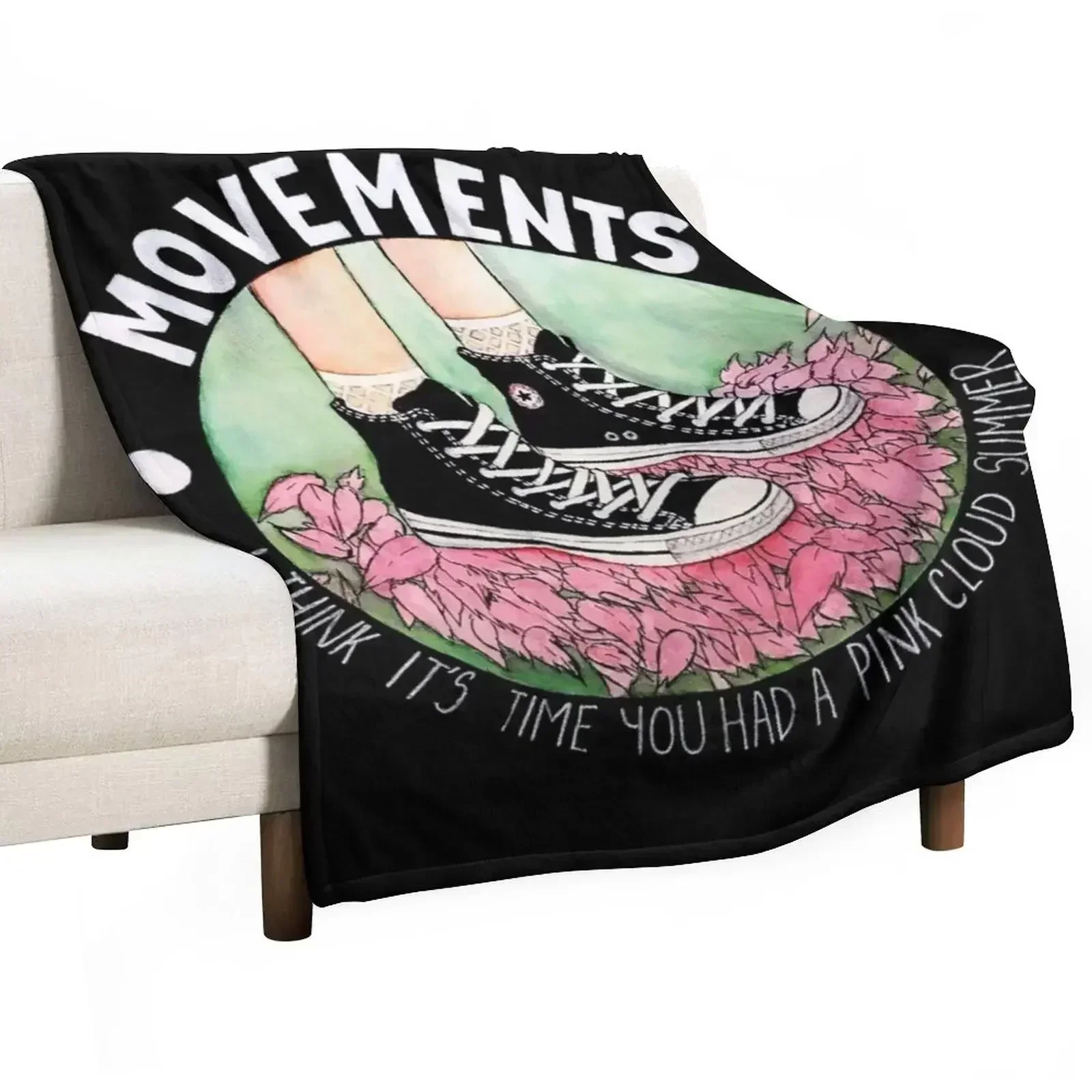 Movements-Daylily Throw Blanket Beautifuls Furrys heavy to sleep Designers wednesday Bed Fashionable Blankets