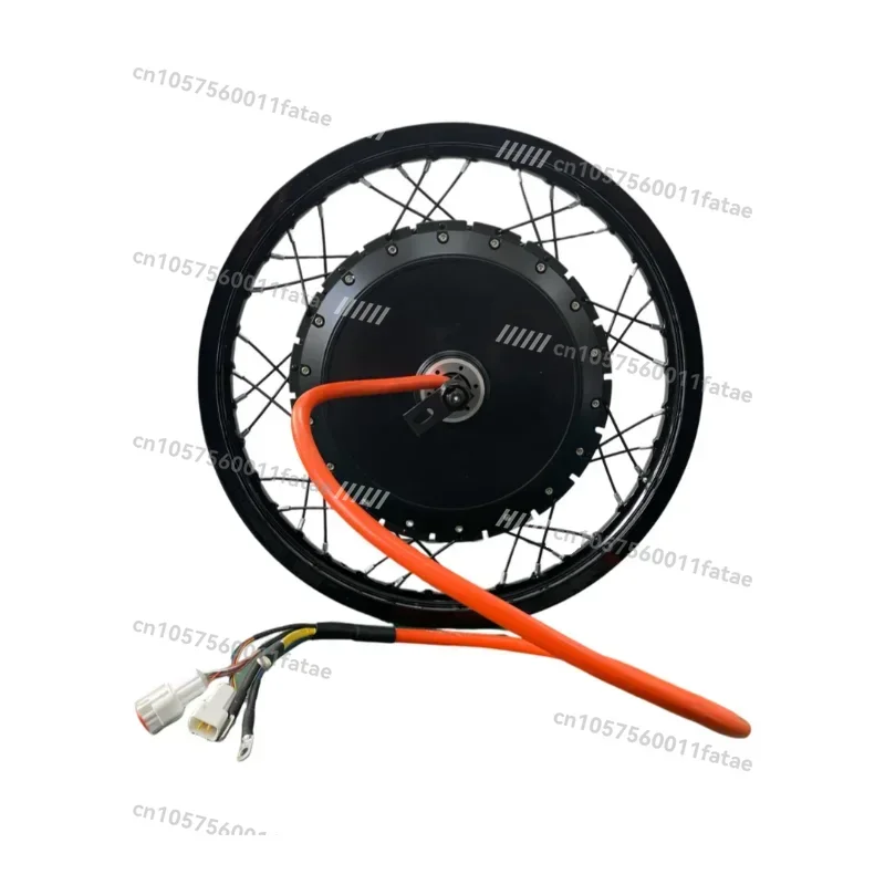

Electric Motorcycle Hub Motor 152mm Drop-Outs，QS273 40H V3 4000W 8000W