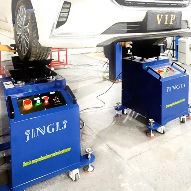 Workshop road simulator chassis tester, chassis suspension abnormal noise detection equipment