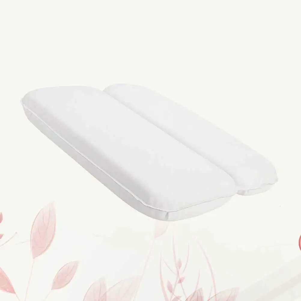 

Bath Pillow Spa Tub Cushion White Headrest Bathing Waterproof Sponge Pillow for Neck Support Long Term Use Relaxation