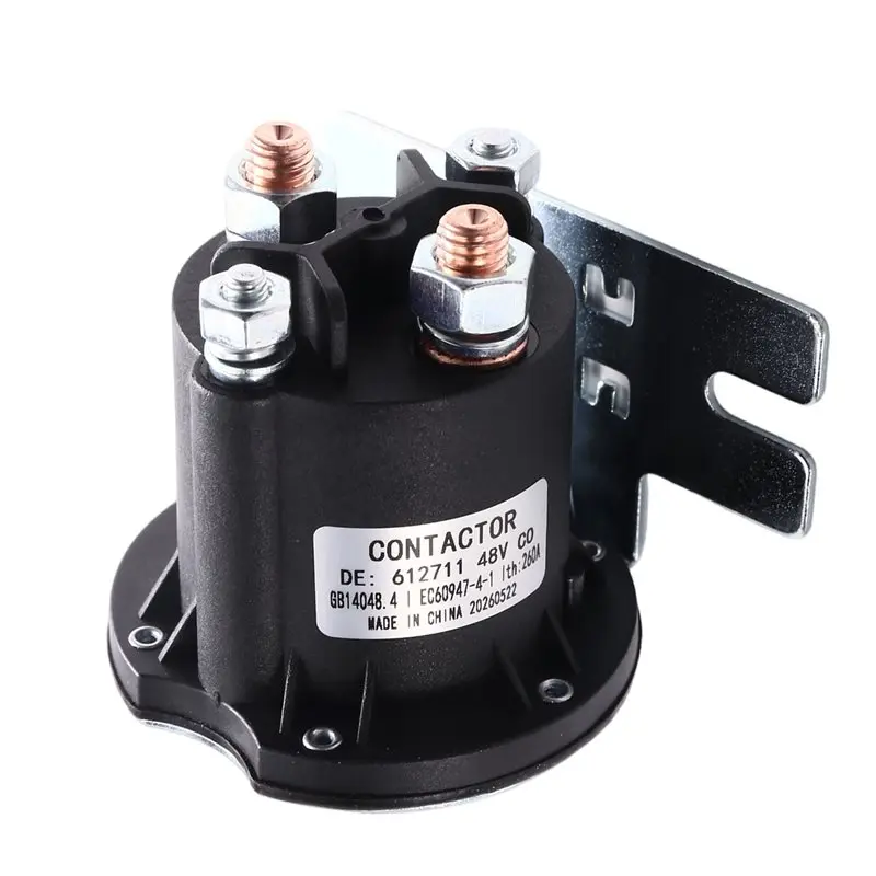 A89E-For EZGO TXT 2010-Up& All 48V MPT 800/1000 Vehicles 612711 Compatible 48V Solenoid For Golf Cart