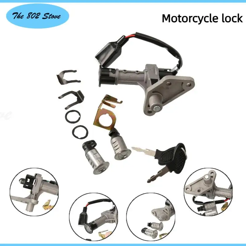 

GY6150 Engine Models-Specific Motorcycle Scooter Ignition Switch Lock Set Guaranteeing Secure & Reliable Ignition Performance
