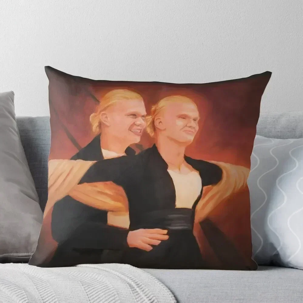 

Haaland Titanic Throw Pillow Christmas s Covers Embroidered Cushion Cover ornamental pillows Christmas Cushion For Home pillow
