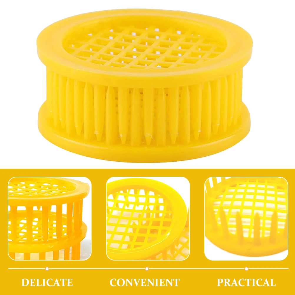 

20pcs Cage Plastic Beekeeping Tool Durable Rearing Cell Cups Egg Incubation Bee Holder Useful Supplies Catcher