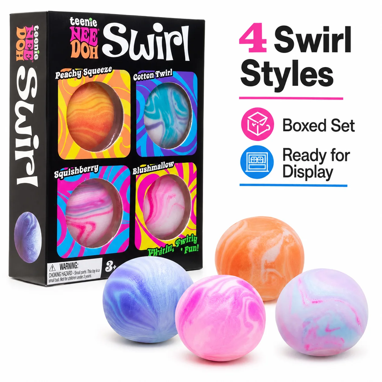 Needoh Soft and Glutinous Sensory Stress-relief Toy Cube Filled with Gel Stretchable Ball Soft Ice blind box Slow Rebound view 3