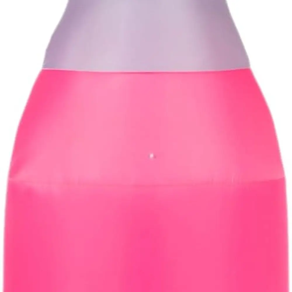 Giant 8ft Inflatable Pink Champagne Bottle with LED Lights for Bachelorette, Wedding, Pool Parties & Celebrations