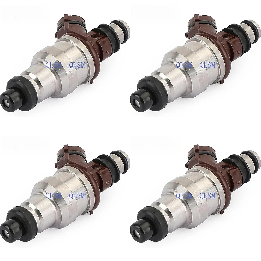 

4Pcs Fuel Injectors for 1989-1995 Toyota Pickup 4Runner T100 3.0L V6 23209-65020 23209-65020 195500-5410 190cc/min Accessories