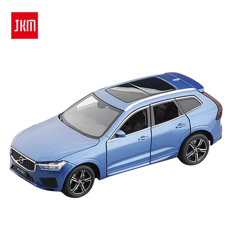 1:32 model samochodu ze stopu Volvo XC60 S90, zabawka z dźwiękiem i światłem, dekoracja wnętrza samochodu, jako prezent urodzinowy dla przyjaciół.