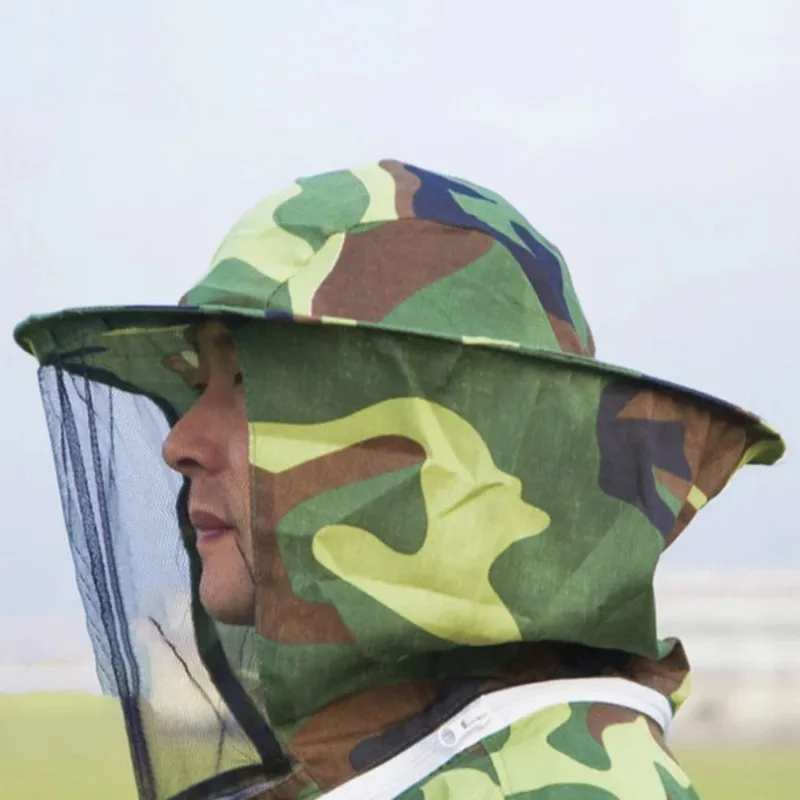 

Beekeeping Protective Suit Ventilate for Adult Anti Bee Full Body Beekeeping Suit Front Zipper