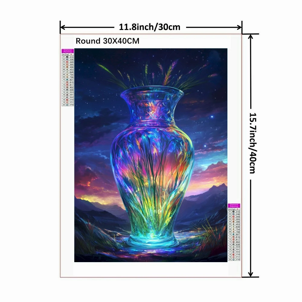 5D Diamond Painting Kits,Abstract Object Scenery,Drawings with Diamonds DIY Arts Craft Diamond Mosaic Rhinestone Holiyday Gifts