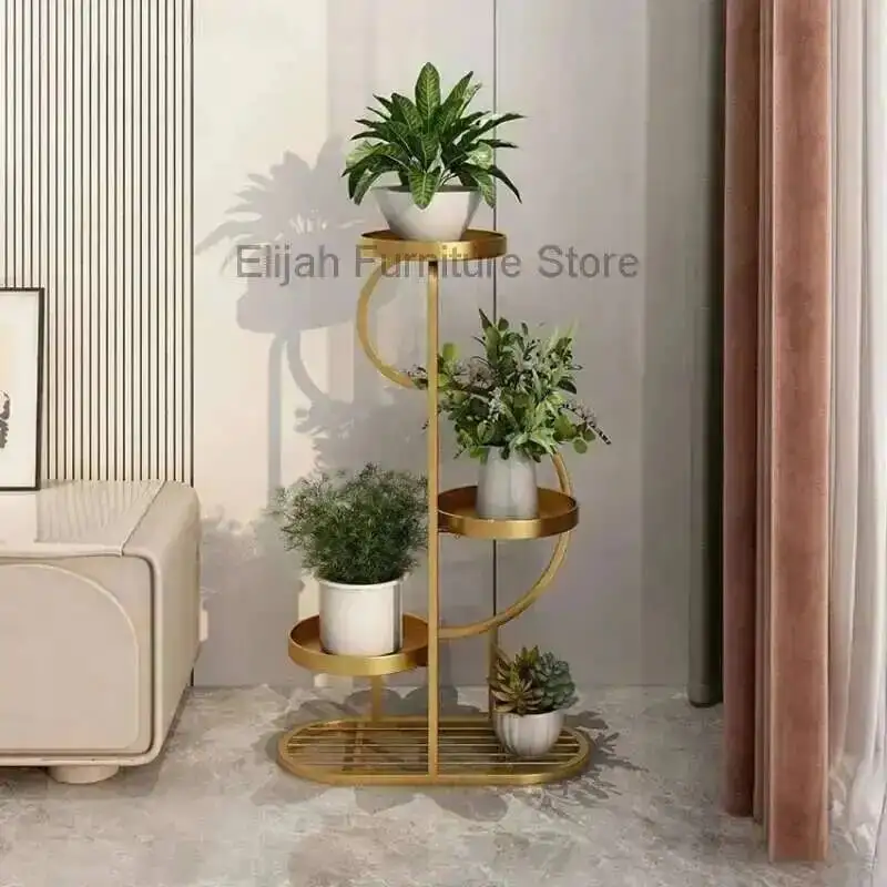 

Aesthetics Stand Light Flower Luxury Minimalist Modern Designer Living Room Flower Stand Wedding Decoration Porte Furniture