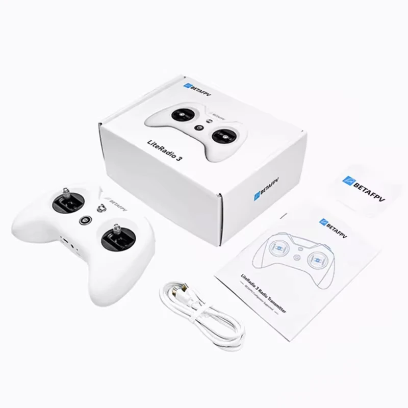 BETAFPV LiteRadio 3 Radio Transmitter Built-in 2000mAh Battery USB 3.0 Type-C Mode 2 (Left Stick Throttle) ELRS 2.4G / Frsky 8 view 6