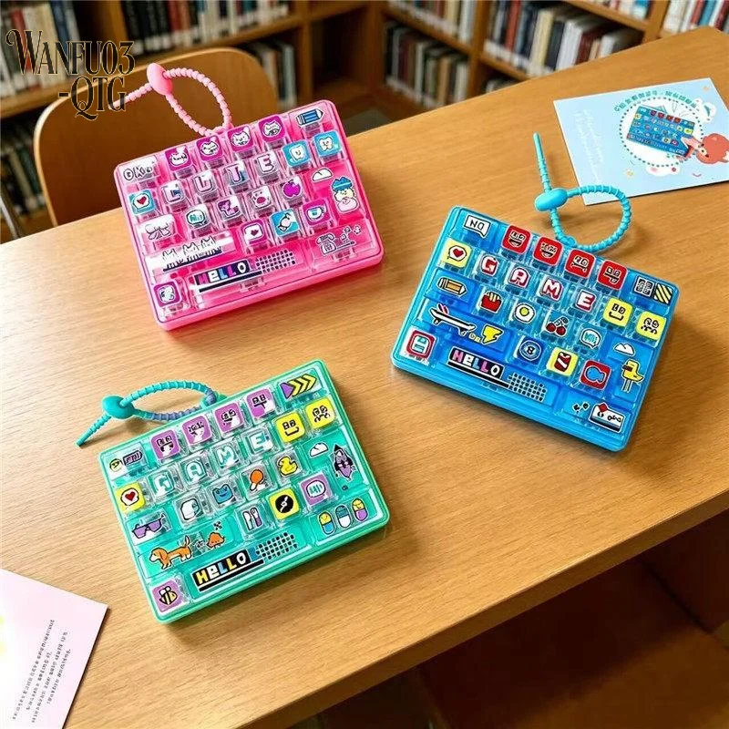 promocao-brinquedo-sensorial-criativo-anti-stress-em-formato-de-frango-com-26-teclas-de-teclado-padrao-quadrado-para-chaveiro-e-enfeite-de-bolsa