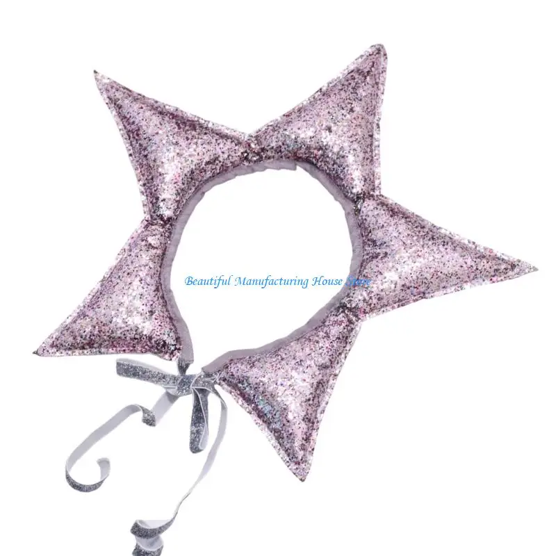 

E56A Creative Baby Star Headbands Adjustable Hair Accessories For Costume Parties Stage Performances And Festival Event