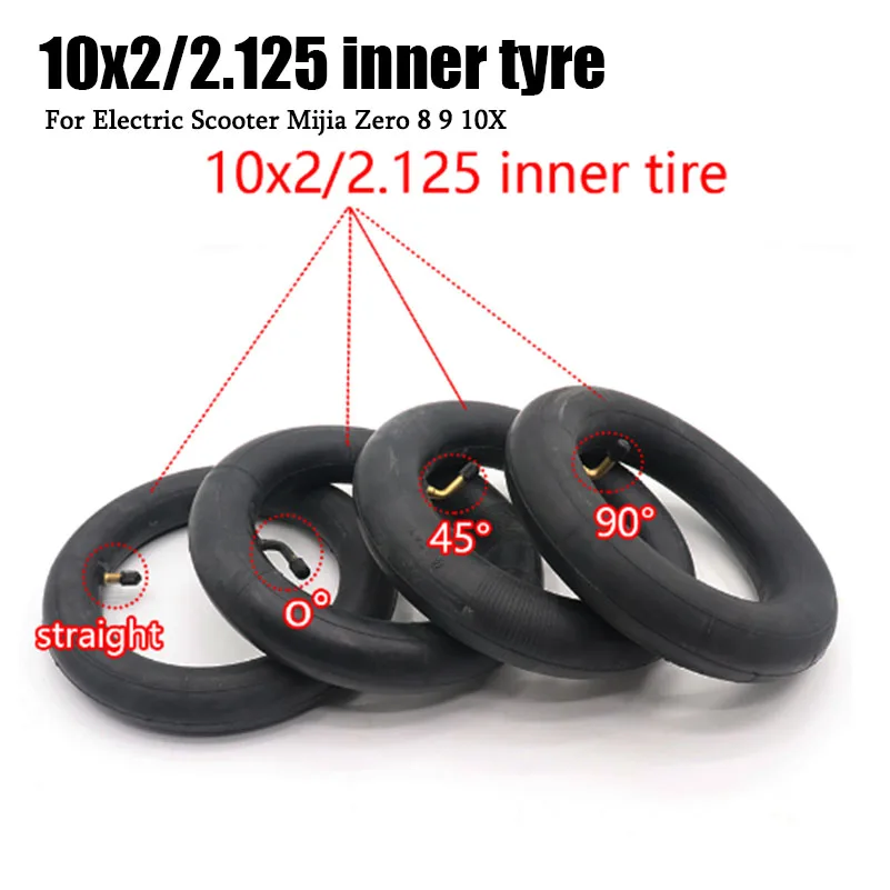 10inch 10x2/2.125 10x2 10x2.125 Inner Tire 1/2/5/10 pcs for Electric Scooter Balance Car Accessories