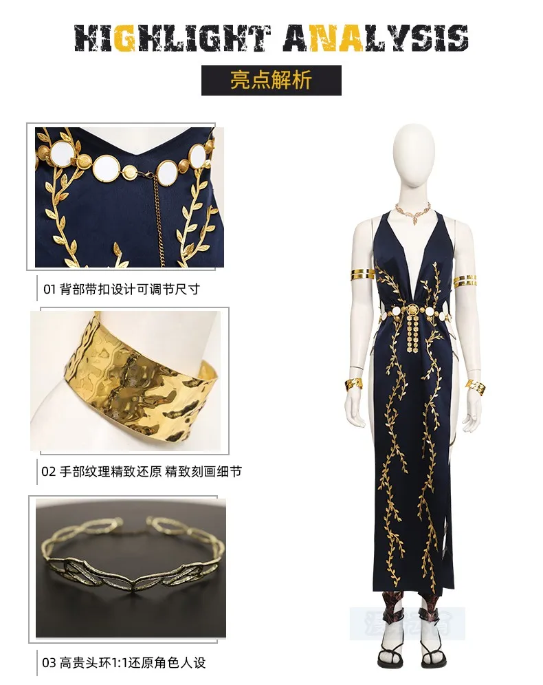 أزياء الملكة ماريكا التأثيرية الأبدية للهالوين وعيد الميلاد لعب الأدوار الهزلية المخصصة الجديدة 2025 أزياء ماريكا الجديدة