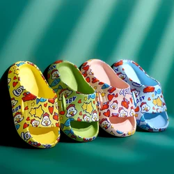 Nuova pantofola per bambini con stampa di cartoni animati Cute Beach Summer Boy Girls sandali scarpe moda morbide pantofole antiscivolo