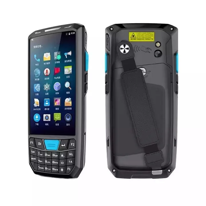 T80 T80S Handheld PDA Mobile Data Terminal 1D 2D Laser Barcode Scanner 4+64GB 4.5inch Android13 IP66 4G Wifi GSM NFC Reader