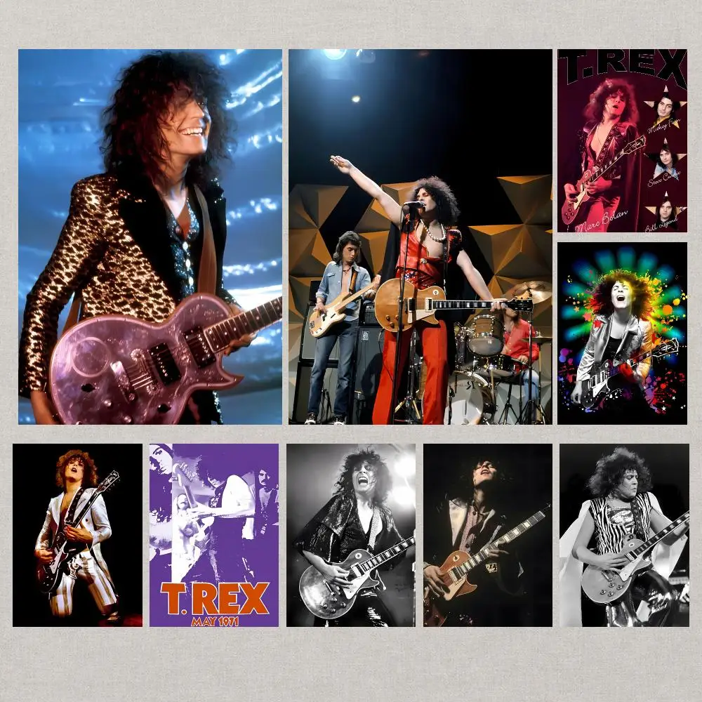 Glamorous Electric Music T Rex Poster Unframed Wall Art Prints Bedroom Living Room Office Home Decor Pictures